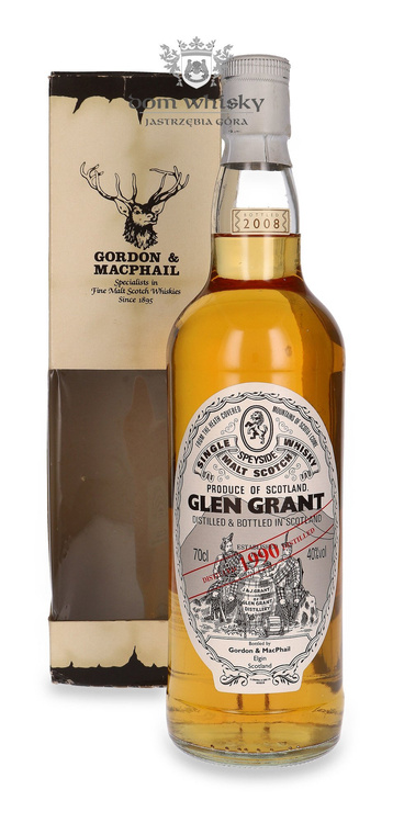 Glen Grant 1990 Vintage (Bottled 2008) Gordon & MacPhail / 40% / 0,7l