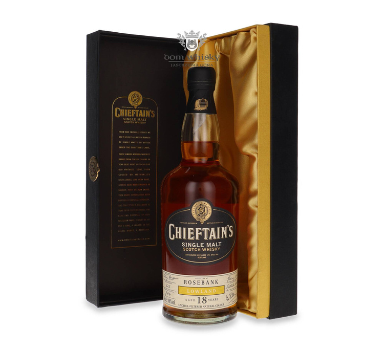 Rosebank 18-letni (D.1990 B.2008) Chieftain's / 46% / 0,7l