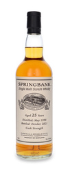 Springbank 25-letni (D.1996, B.2021) Private Bottling Cask Strength /54,1%/ 0,7l