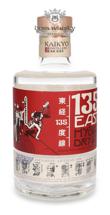 135° East Hyōgo Dry Japanese Gin / 42%/ 0,7l 