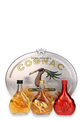 Cognac Meukow Zestaw 3 x 0,05l