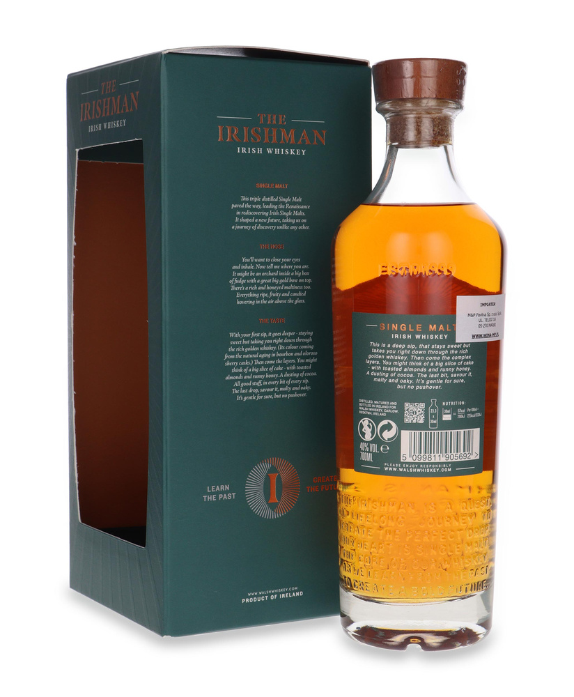 The Irishman Single Malt /40% /0,7l  