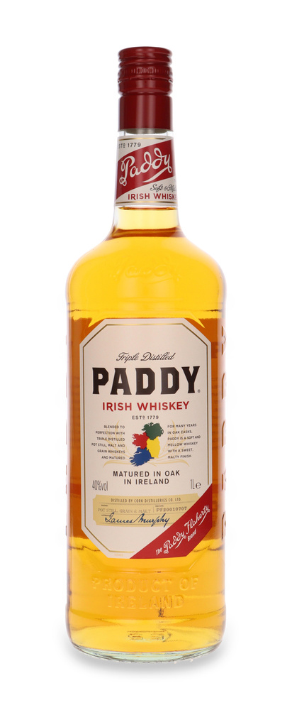 Paddy Irish Whiskey / 40% / 1.0l