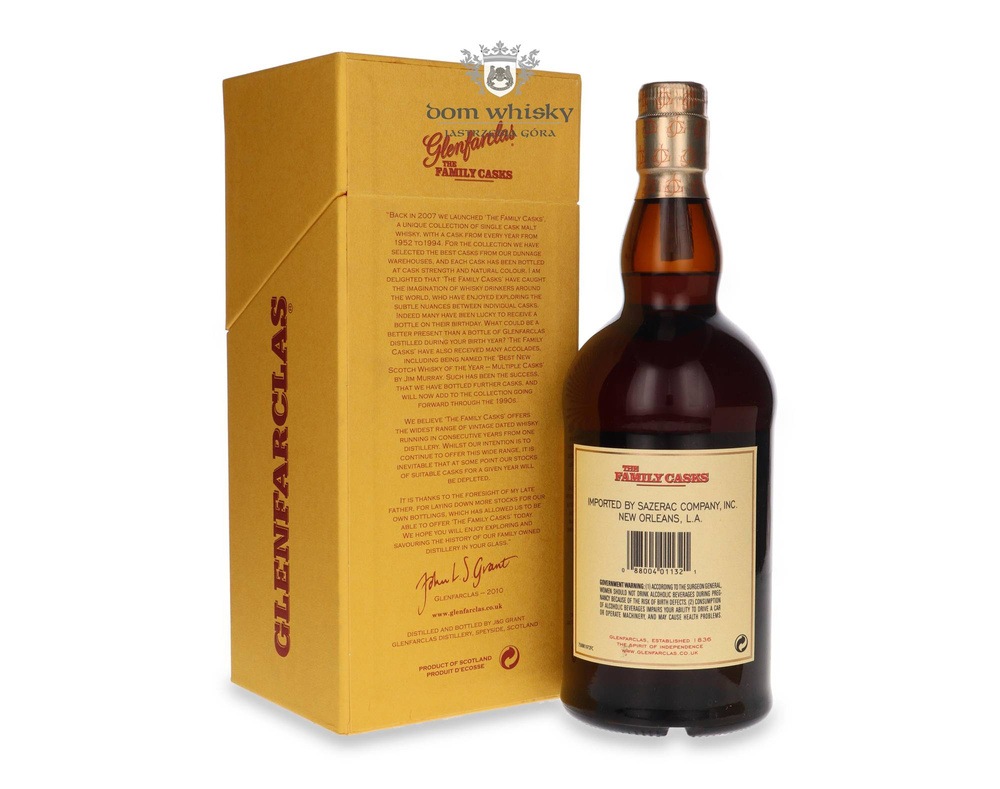 Glenfarclas The Family Casks 1972, Bottled 2011 / 44.7% / 0.75l