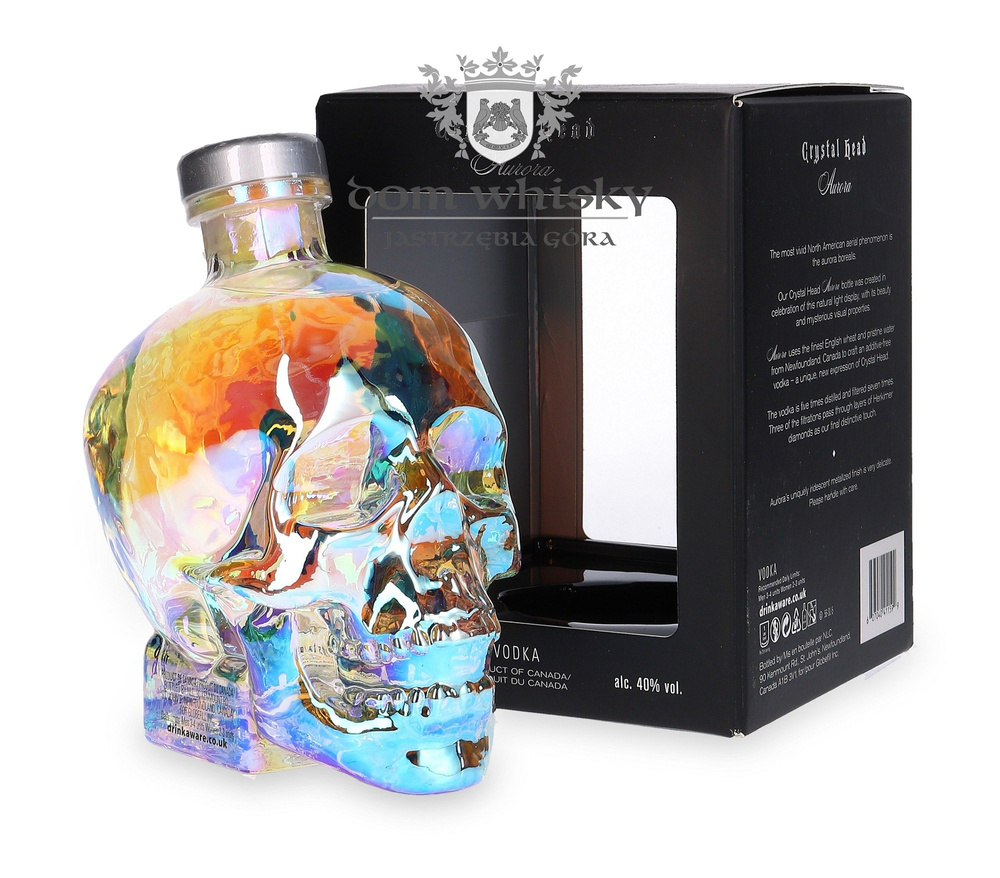Crystal Head Aurora Vodka / 40% / 0.7l