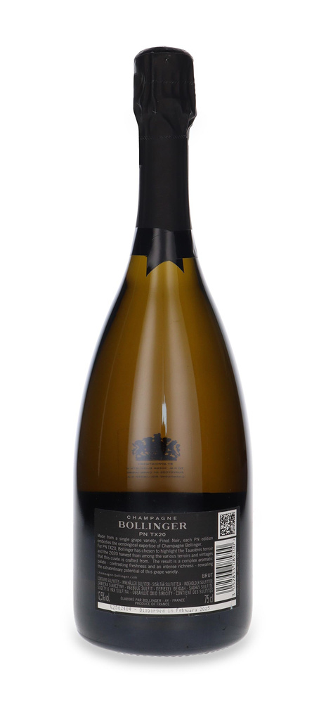 Champagne Bollinger PN TX20 Brut / 12.5% / 0.75l