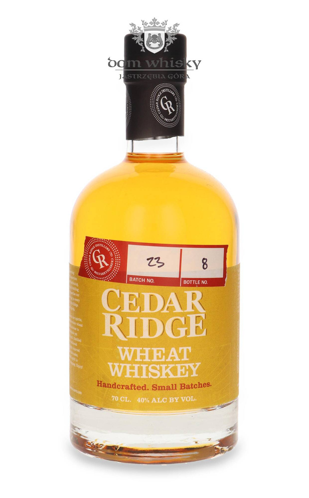 Cedar Ridge Wheat Whiskey / 40% / 0.7l