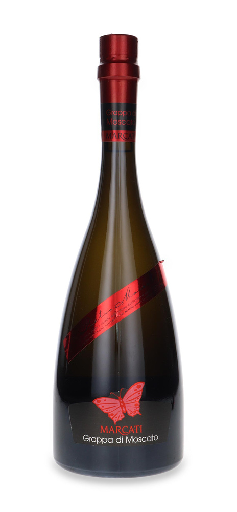 Marcati Grappa Le Farfallea Moscato / 40% / 0.7l