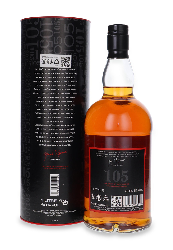Glenfarclas 105 Cask Strength / 60% / 1,0l