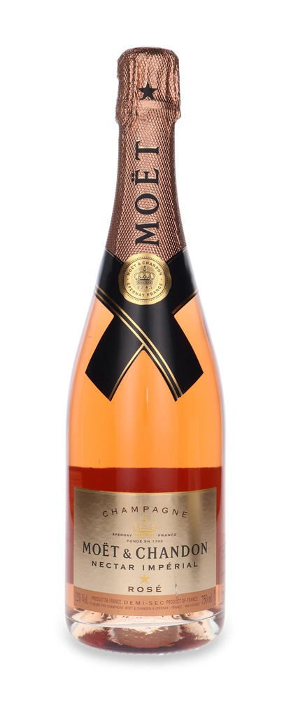 Moet &amp; Chandon Nectar Imperial Rose Champagne / 12% / 0.75l