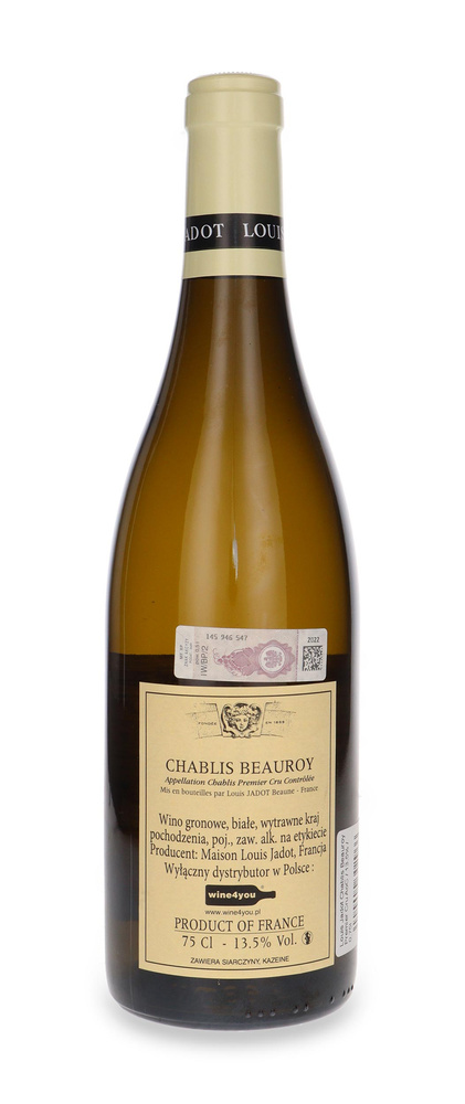 Louis Jadot Chablis Beauroy Premier Cru AOC / 13,5% / 0,75l