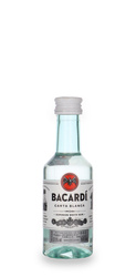 Bacardi Carta Blanca /miniaturka PET / 37,5% / 0,05l