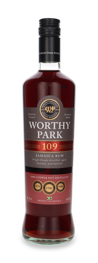 Worthy Park 109 Dark Jamaica Rum / 54,5% / 0,7l