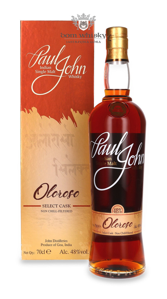 Paul John Oloroso Select Cask / 48%/ 0.7l