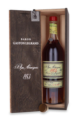 Armagnac Baron Gaston Legrand 1983 / 40% / 0,7l