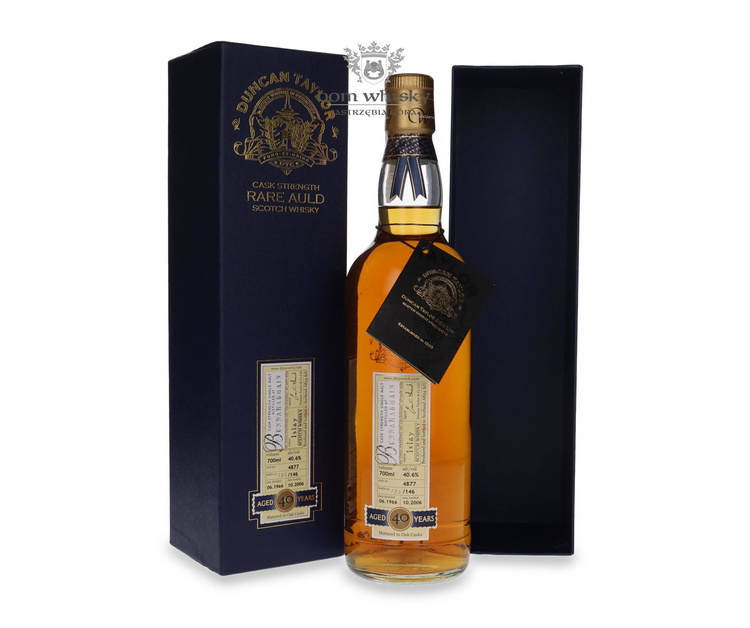 Bunnahabhain 40-letni (D.1966, B.2006) Rare Auld Duncan Taylor / 40,6%/ 0,7l 