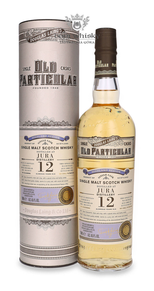 Jura 12 years old (D.2008, B.2021) Douglas Laing's Old Particular /48.4%/ 0.7l