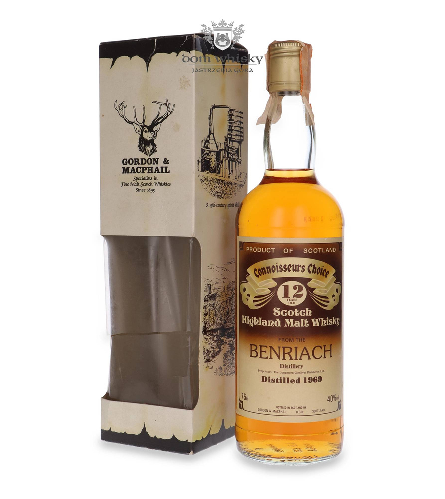 Benriach 12-year-old (Distilled 1969), Connoisseurs Choice / 40%/ 0.75l
