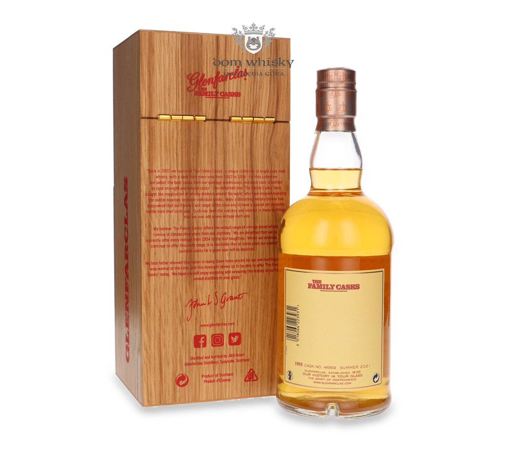 Glenfarclas The Family Casks 1993, Bottled 2021 / 57.6% / 0.7l