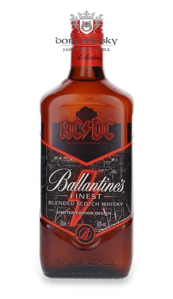 Ballantine's Finest AC/DC Limited Edition /40%/ 0,7l