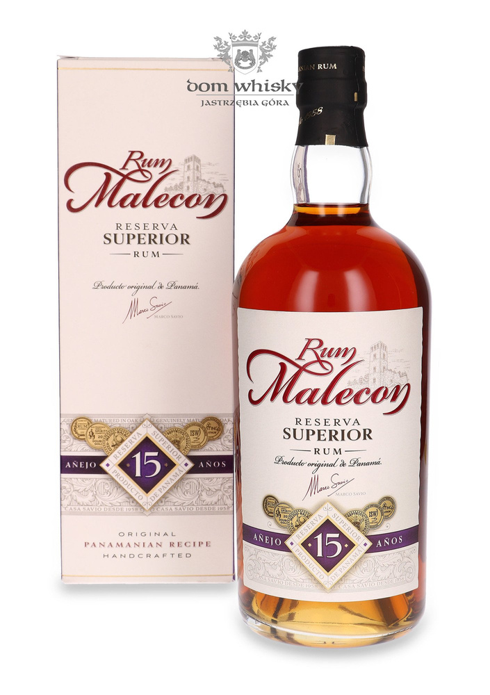 Malecon 15-year-old Rum Reserva Superior Anejo /Panama/ 40% / 0.7l