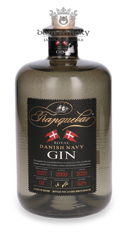 Tranquebar Navy Danish Gin / 52% / 0,7l