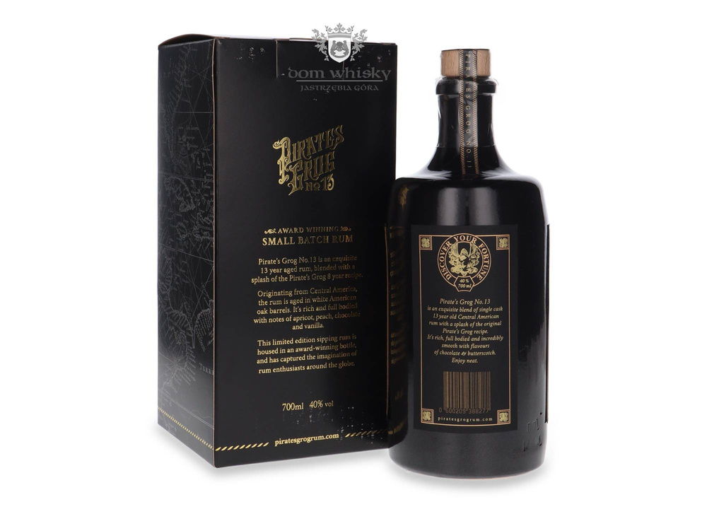 Pirates Grog No 13 Honduras Rum 13-year / 40% / 0.7l