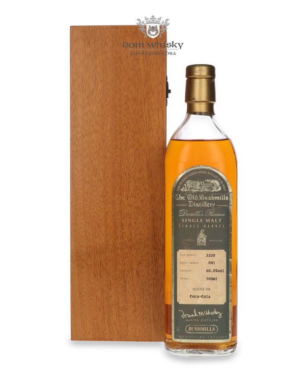 Bushmills Single Barrel Selected For Coca Cola / 60%/ 0,7l