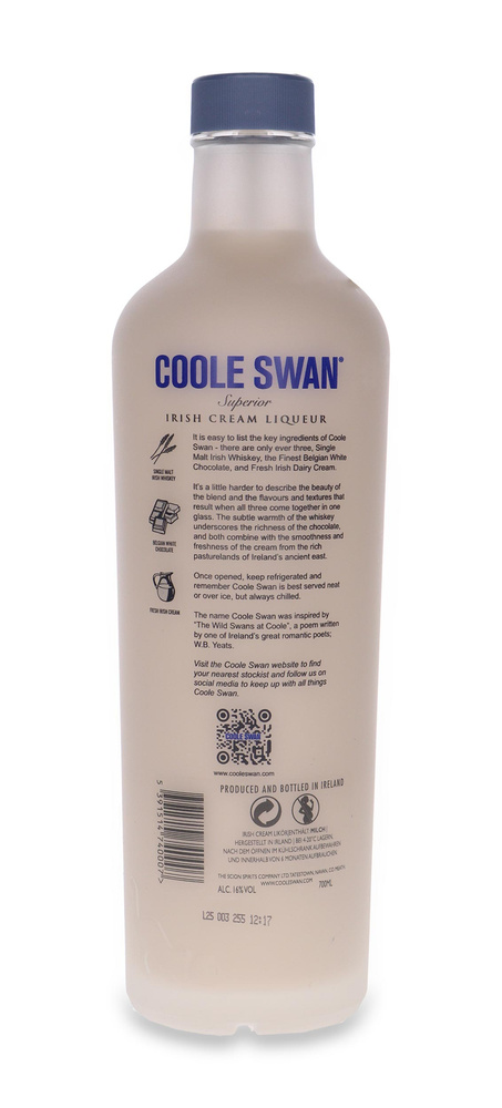 Coole Swan Irish Cream Liqueur / 16% / 0,7l