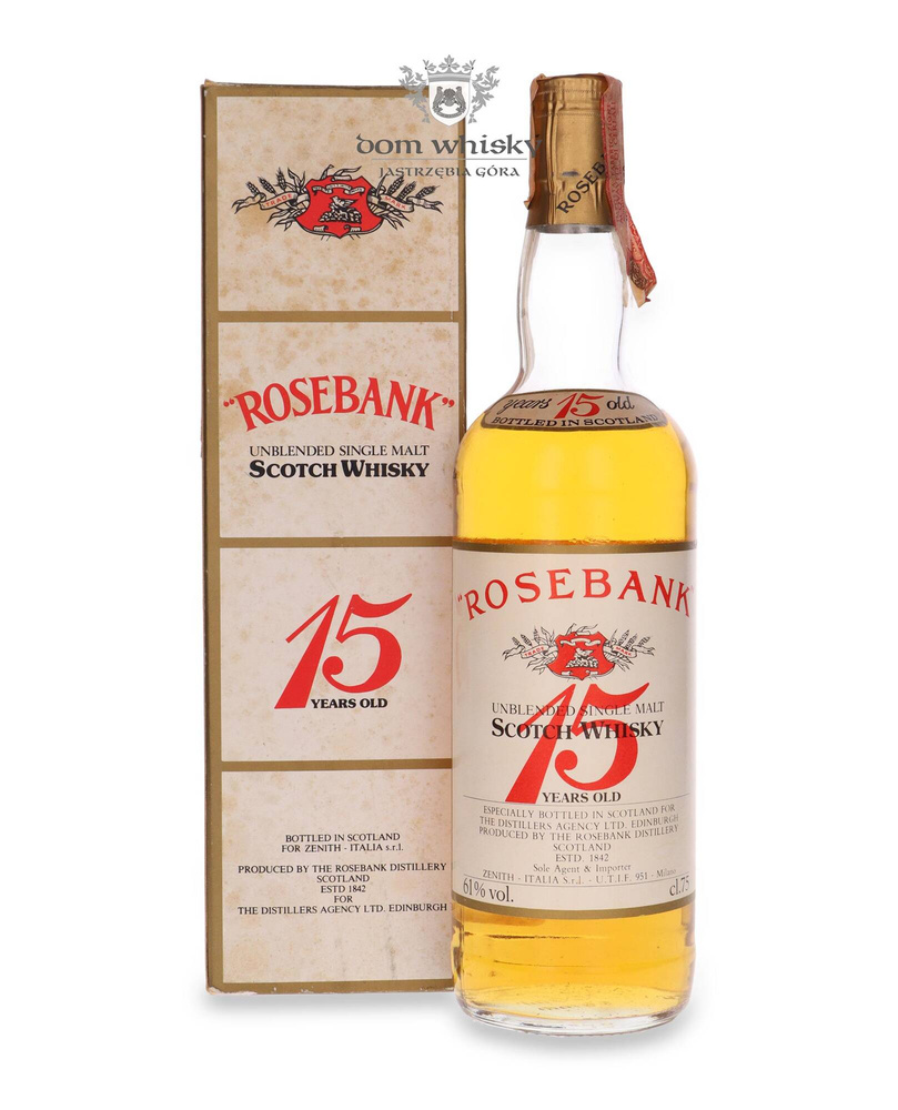 Rosebank 15-year-old / 61% / 0.75l