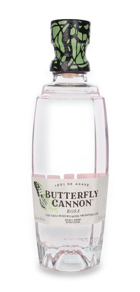 Tequila The Butterfly Cannon Rosa 100% Agave/ 40% / 0,5l