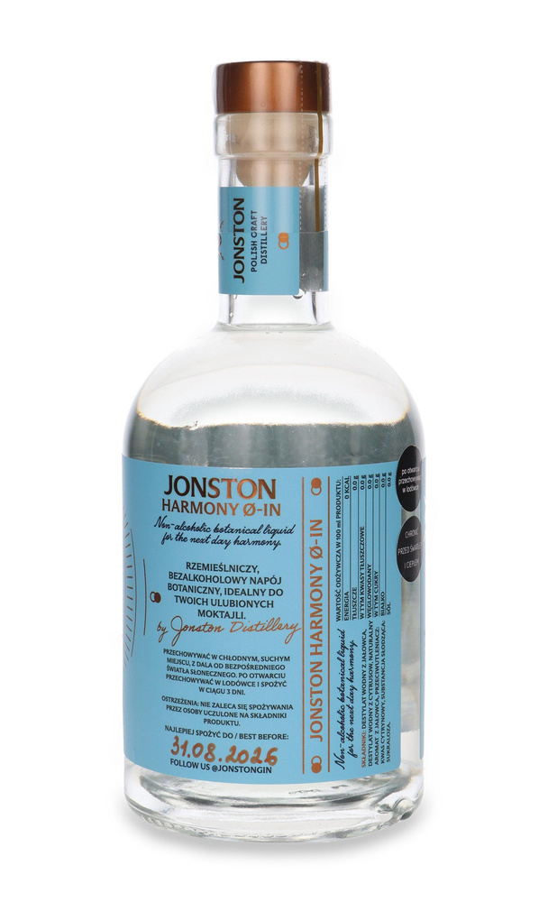 Jonston Harmony Gin Non- Alkoholic / 0,0% / 0,7l