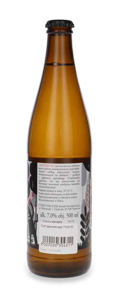 Cydr Chyliczki Japoński Sad / 7% / 0,5l
