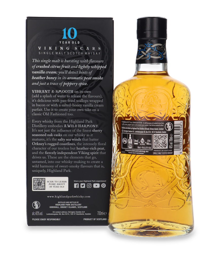Highland Park 10-year-old Viking Scars / 40% / 0.7l