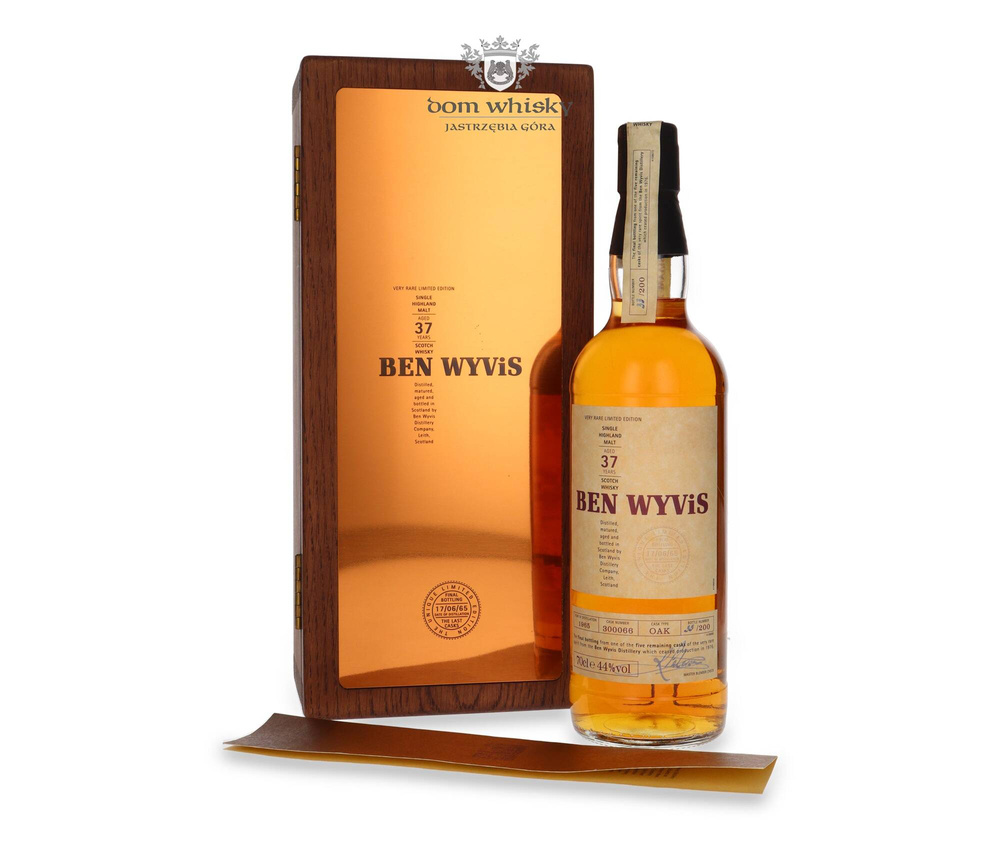 Ben Wyvis 37-letni (Distilled 1965) / 44% / 0,7l