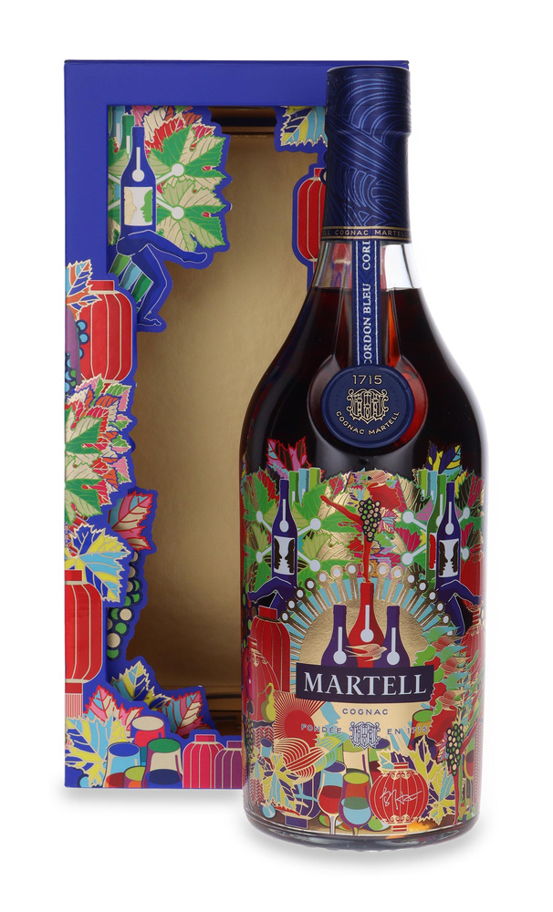 Cognac Martell Cordon Blue CNY 2025 / 40% / 0,7l