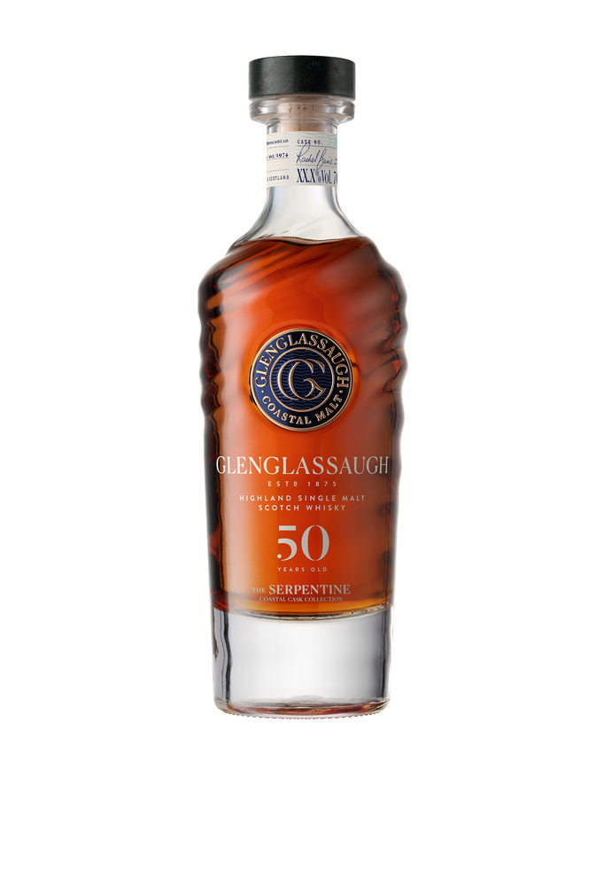 Glenglassaugh 50-letni (D.1973) Cask 3810 + miniaturka / 42,4%/ 0,7l