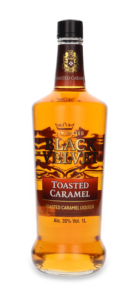 Black Velvet Toasted Caramel Liqueur / 35% / 1.0l
