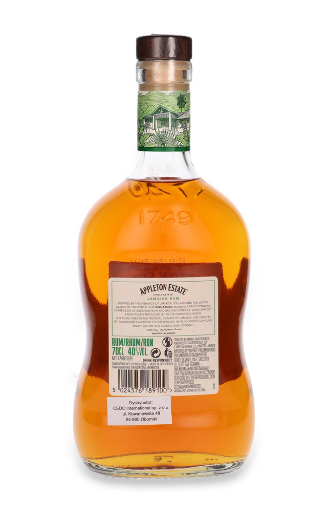 Appleton Estate Signature Blend Jamaica Rum / 40% / 0.7l