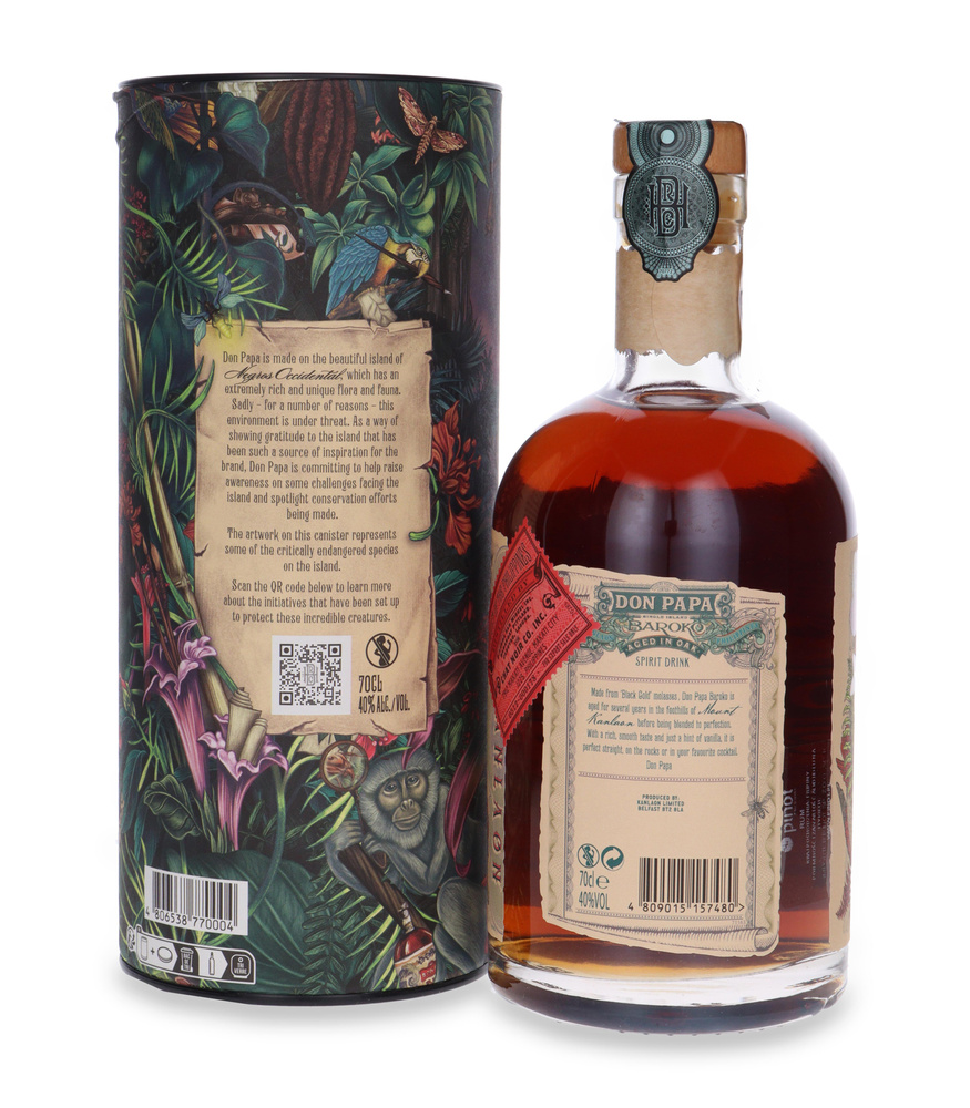 Don Papa Baroko Eco Canister / 40% / 0,7l
