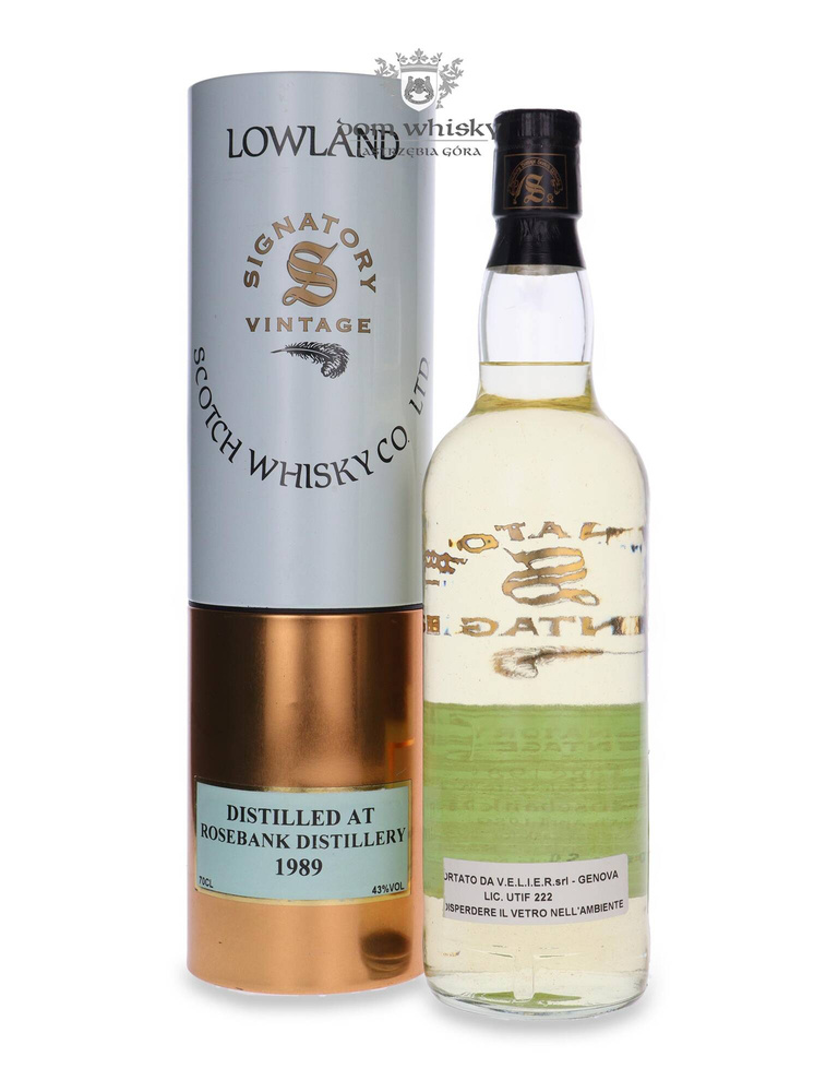 Rosebank 13-letni (D.1989, B.2002) Signatory Vintage / 43% / 0,7l