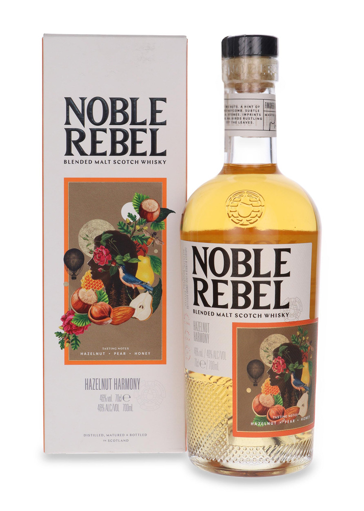 Noble Rebel Hazelnut Harmony Blended Malt / 46%/ 0,7l