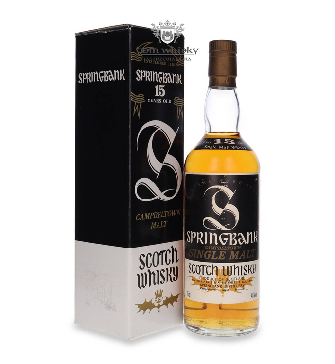 Springbank 15-letni (Bottled 1970s/80s) / 46% / 0,75l