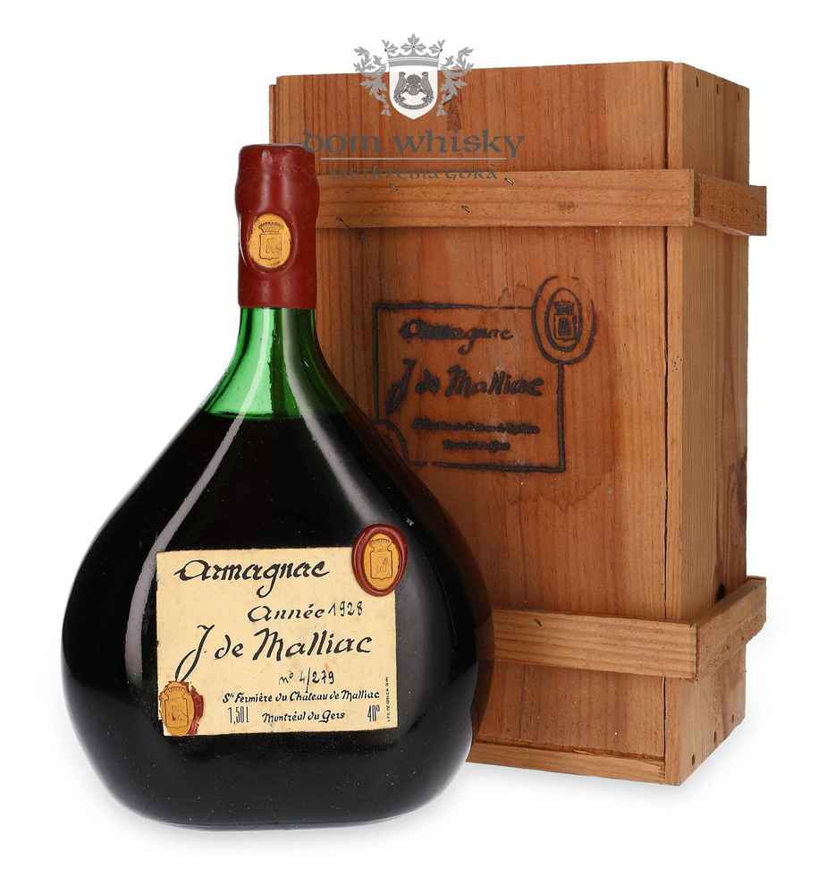 Armagnac 1928 J. de Malliac Millesime / 40% / 1.5l
