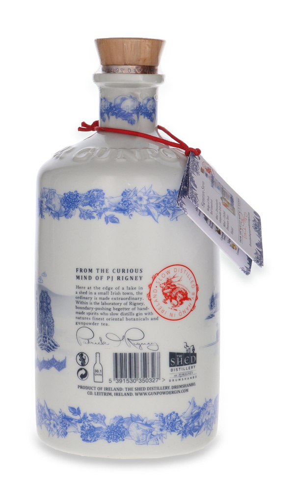 Drumshanbo Gunpowder Irish Gin with Sardinian Citrus Ceramic / 43% / 0.7l