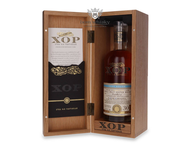 Laphroaig 30-letni (D.1992, B.2022) Douglas Laing’s XOP / 51,8% /0,7l