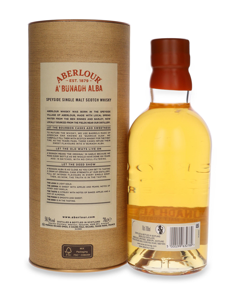 Aberlour a'bunadh Alba Batch # 007 / 58.9% / 0.7l