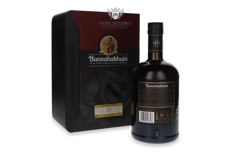 Bunnahabhain 25-letni Small Batch / 46,3%/ 0,7l