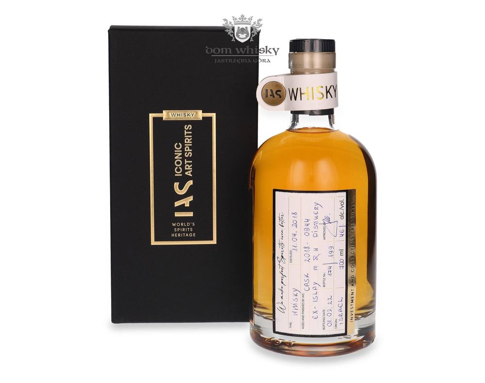 M&H 2018 Ex-Islay Cask (Bottled 2022) Iconic Art Spirits / 46%/ 0,7l