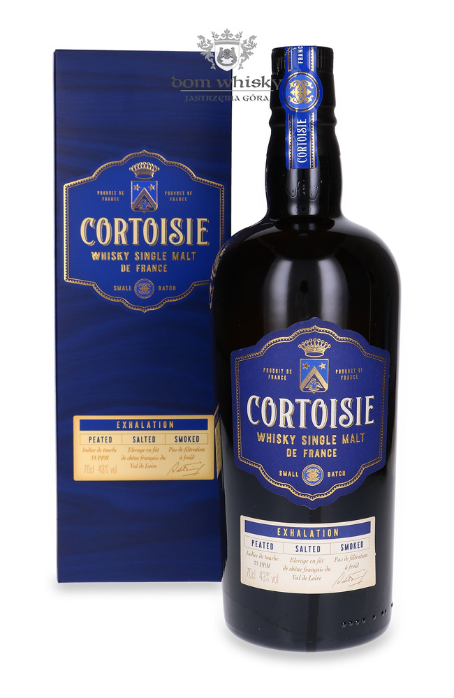 Cortoisie Exhalation Single Malt / 43%/ 0.7l